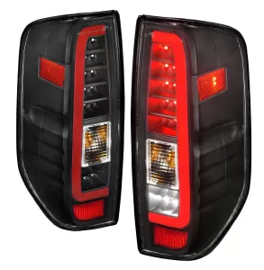 2017 Nissan Frontier CG Black LED Tail Lights
