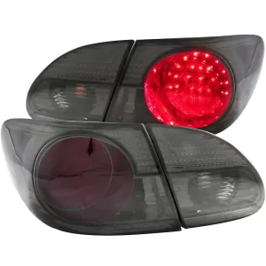 2007 Toyota Corolla CG Clear LED Tail Lights
