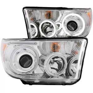 Toyota Tundra - 2007 to 2013 - All [All] (Projector With Dual LED Halos, LED Accent Lights)