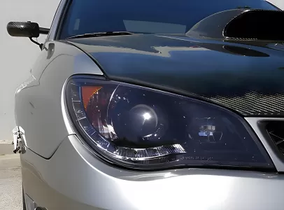 2007 Subaru Impreza PRO Design Black Headlights