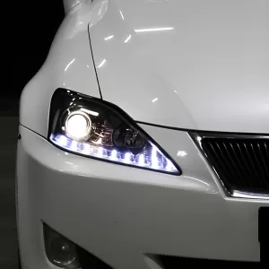 2007 Lexus IS 250 PRO Design Black Headlights