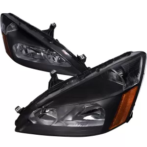 2003 Honda Accord PRO Design Black Headlights