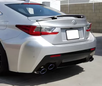 Lexus RCF - 2015 to 2023 - Coupe [All] (Cat-Back) (Quad Burnt Titanium Tips)