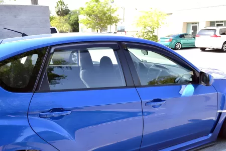 2010 Subaru Impreza PRO Design Side Window Visors / Deflectors
