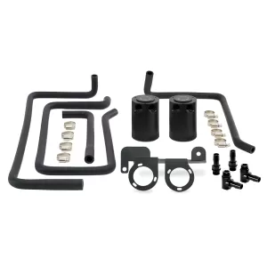 Infiniti G37 - 2008 to 2013 - All [All] (Dual-Can Bolt-On Kit) (Black Hoses)