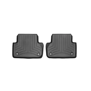 Audi A4 - 2017 to 2021 - Sedan [All] (Rear Set) (Black) (With Second Row Retention)