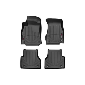 Audi A7 - 2019 - Sedan [All] (Front and Rear Set) (Black) (With Second Row Retainer)