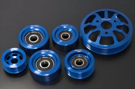 Subaru BRZ - 2013 to 2016 - Coupe [All] (6 Piece Pulley Set) (Blue) (Stock Diameter)