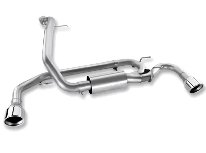 Mazda MAZDA3 - 2010 to 2013 - Hatchback [All] (S-Type Exhaust) (Rear Section Only) (Dual Polished Rolled Tips)