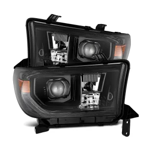 2011 Toyota Sequoia AlphaRex LUXX Series LED Projector Headlights