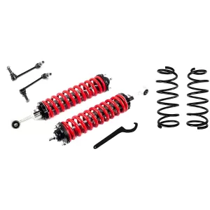 Toyota 4Runner - 2010 to 2024 - SUV [All] (Front and Rear) (For 6 Lug Wheel Models) (Front Height Adjustable Coilovers) (Rear Springs) (Includes Front End Links)