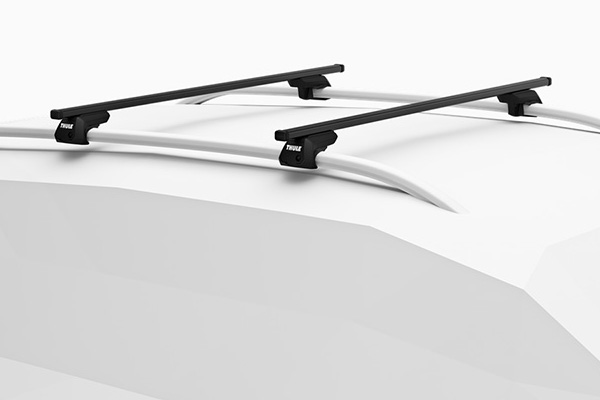 Thule SquareBar Evo Installed