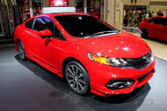 2014 Honda Civic Coupe at SEMA