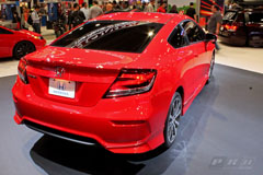 2014 Honda Civic Coupe at SEMA