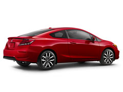 2014 Honda Civic Coupe Rear Quarter