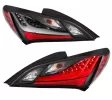 2013 Hyundai Genesis CG Black LED Tail Lights