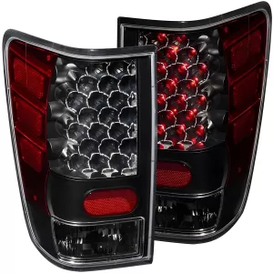 2012 Nissan Titan CG Black LED Tail Lights