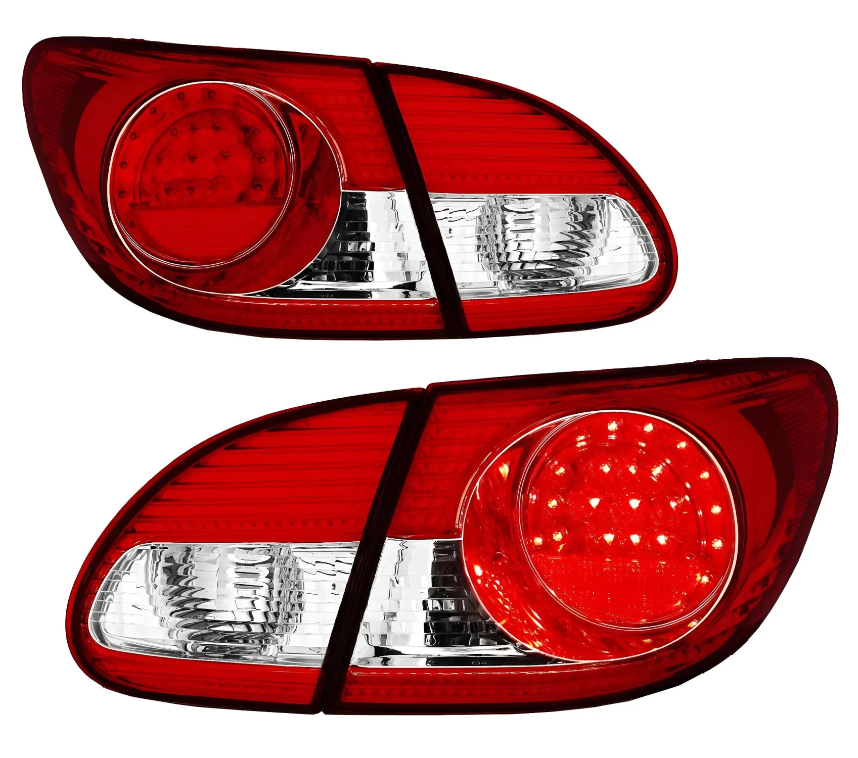 Set of taillights suitable for Toyota Corolla HB E12 2001-2005