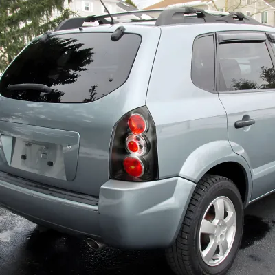 Hyundai Tucson - 2005 to 2009 - SUV [All] (Matte Black)