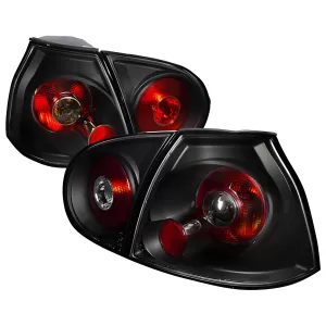 2007 Volkswagen Golf PRO Design Black Tail Lights