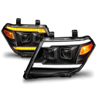 Nissan Frontier - 2009 to 2020 - All [All] (Projector With LED Accent Bar, Sequential LED Turn Signal)