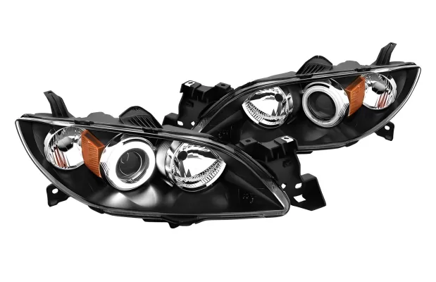 Mazda MAZDA3 - 2004 to 2009 - Sedan [All] (For Models Without Factory HID Lights) (Projector With LED Halo)