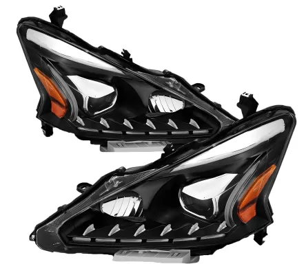 Nissan Altima - 2013 to 2015 - 4 Door Sedan [All] (For Models Without OEM HID Lights) (Projector With LED Accent Bar)