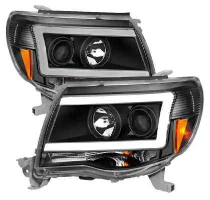 Toyota Tacoma - 2005 to 2011 - All [All] (Projector With C-Style LED Bar Accent Lights)