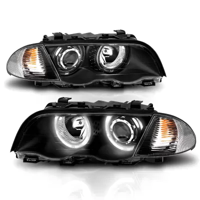 BMW 3 Series - 1999 to 2001 - 4 Door Sedan [All] (Projector With Dual LED Halo)