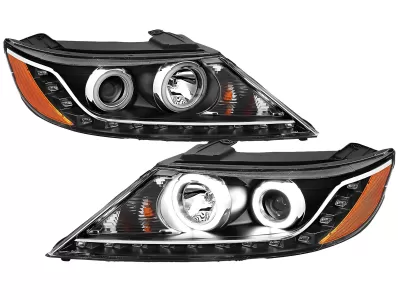 2013 Kia Sorento CG Black Headlights