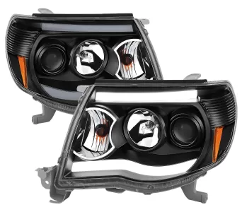 2008 Toyota Tacoma CG Black Headlights