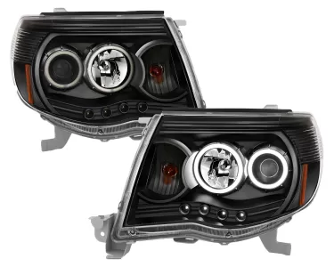 Toyota Tacoma - 2005 to 2011 - All [All] (Projector With Dual LED Halos, LED Accent Lights)