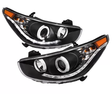 2013 Hyundai Accent CG Black Headlights