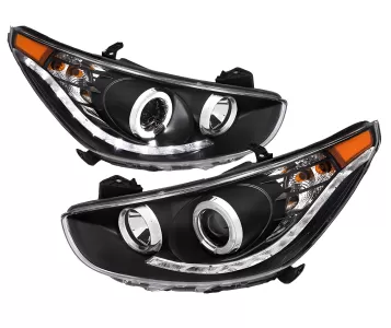 2014 Hyundai Accent CG Black Headlights