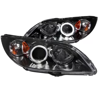 2007 Mazda MAZDA3 CG Black Headlights