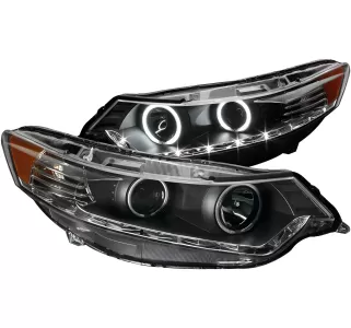 Acura TSX - 2009 to 2012 - All [All] (Projector With LED Halo, LED Accent Lights) (With Factory HID Bulbs)