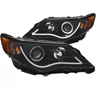 2012 Toyota Camry CG Black Headlights