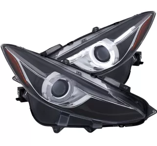 2015 Mazda MAZDA3 CG Black Headlights