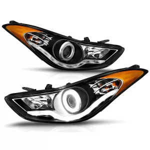 Hyundai Elantra - 2011 to 2013 - All [All] (Projector With CCFL Halo and LED Bar)