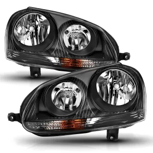 2009 Volkswagen Jetta GLI CG Black Headlights
