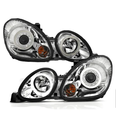Lexus GS 300 - 1998 to 2005 - Sedan [All] (Projector With Dual Halo) (Not Compatible With OEM HID Lights)