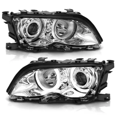 BMW 3 Series - 2002 to 2005 - 4 Door Sedan [All] (Projector With Dual LED Halo)