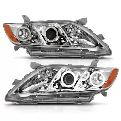 Toyota Camry - 2007 to 2009 - Sedan [All] (Projector With Dual Halos) (Not Compatible With OEM HID Lights)