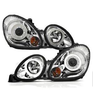 Lexus GS 300 - 1998 to 2005 - Sedan [All] (Projector With Dual Halo) (Not Compatible With OEM HID Lights)