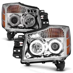 Nissan Armada - 2004 to 2007 - SUV [All] (Projector With CCFL Halo, LED Accent Lights)