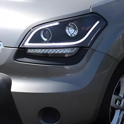 Kia Soul - 2010 to 2011 - Wagon [All] (Projector, LED Accent Lights) (Not Compatible With OEM LED Strip Lights)