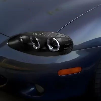 Mazda Miata MX5 - 2001 to 2005 - Convertible [All] (Projector With Halo, LED Accent Lights)