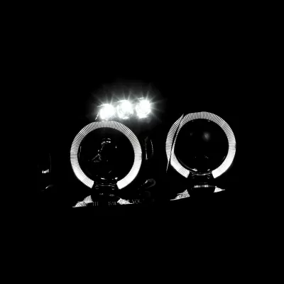 Mazda Miata MX5 - 2001 to 2005 - Convertible [All] (Projector With Halo, LED Accent Lights)