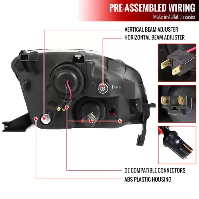 Honda Prelude - 1997 to 2001 - Coupe [All] (Projector, LED Accent Lights)