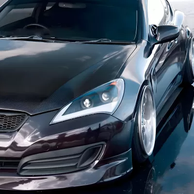 Hyundai Genesis - 2010 to 2012 - 2 Door Coupe [All] (Projector, Sequential LED Lights) (Not Compatible with OEM HID Lights)